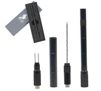 Cigar Punch Cigar Draw Enhancer and Cigar Nubber 4 in 1 The Cigar Punch for All Cigars is a Practical and Essential Cigar Accessories for Cigar Lovers Great Gift for a Man (Black )