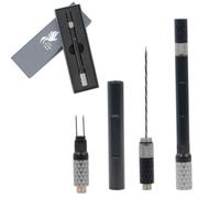Cigar Punch Cigar Draw Enhancer and Cigar Nubber 4 in 1 The Cigar Punch for All Cigars is a Practical and Essential Cigar Accessories for Cigar Lovers Great Gift for a Man (Black Grey)
