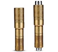 Cigar Punch Double Blade Sharp Size Drill Cigar Hole Opener Accessories (Gold3)