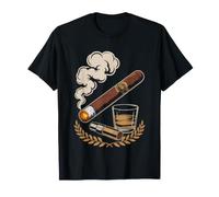 Cigar Smoking Grandpa Dad Passing Stogie Tradition T-Shirt