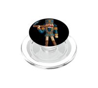 Cigar Smoking Nutcracker Look PopSockets PopGrip for MagSafe