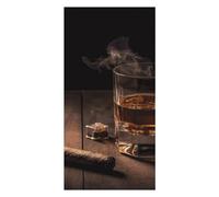 Cigar & Whiskey Beach Towels Extra Large, Quick Dry Absorbent Multipurpose, Oversized Beach Towel, Sand Free Foldable Lightweight, Travel Towel, For Beach Pool Camping Travel Vacation, 63x31.5 in