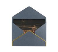 Cigar & Whiskey Greeting with Envelopes Blank Cards, Cards for All Occasions Birthday Thank You Wedding and More