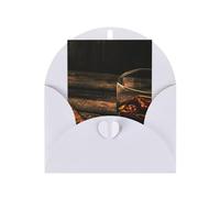 Cigar & Whiskey Printing Vertical Blank Paper Holiday Greeting Thankful For You (Thinking Of You Card Birthday Card)