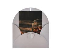 Cigar & Whiskey Printing Vertical Blank Paper Holiday Greeting Thankful For You (Thinking Of You Card Birthday Card)