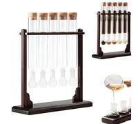 Cigare Flavor Injector Humidifier | Handmade DIY Aromatherapy Wooden Base Display, Airtight Cap for Aromatherapy and DIY Infusion, For Men C-igars Lovers And Enthusiasts