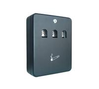 Q-Connect Ash Bin Black 2.7 Litre Ref KF04271