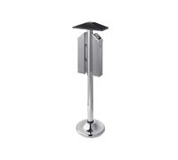 Cigarette Butt Disposal Outdoor Stainless Steel Ashtray Column Wall Mounted Street Lamp Floor Standing Cigarette Butt Collector