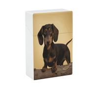 Cigarette Case A Cute Dachshund Cigarettes Smoking Accessories