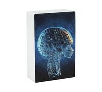 Cigarette Case Artificial Intelligence Brain Waterproof Cigarette Box Smoking Accessories Cigar Holder for Men Women