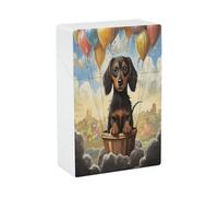 Cigarette Case Dachshund Hot Air Balloon Cigarettes Smoking Accessories