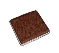 Cigarette Case for Ford F-350 Super Duty III Super Cab Long Box 2011-2016, Cigarette Case for Travel Air Tight & Pocket Size Case Box Holds Simple Fashion,1×Brown