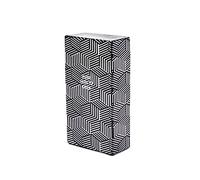 Cigarette case for long cigarettes, 100 mm, sturdy cigarette plastic box , Plastic, Cube, 100 mm Kingsize