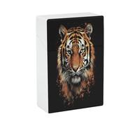 Cigarette Case Tiger Head Artwork Cigarettes Smoking Accessories