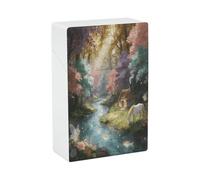 Cigarette Case - Valley of The Immortals Cigarettes Box Crush Proof Waterproof Hard Plastic Cigarette Holder Case Stylish Lighter Holder Gift for Men/Women