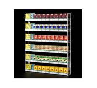 Cigarette Display Case,Acrylic Cigarette Display Holder - Wall Mounted Retail Case with Built-in Automatic Propeller, Clear Transparent Stand Rack, Size: 67.5x28.4x98 cm - Perfect for Store