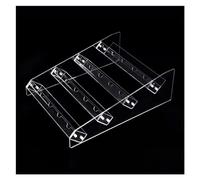 Cigarette Display Rack, 4 Layers Acrylic Stepped Design Countertop Cigarette Holder for Supermarket Convenience Store