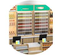 Cigarette Display Rack Multi-Tiered Retail Merchandise Snack Display Rack Suitable for Retail Stores,Cigarette Display Rack with Safety Lock, Multi-Functional Cabinet for Cigarettes, Chewing