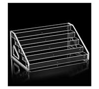 Cigarette Display Rack Multi-Tiered Retail Merchandise Snack Display Rack Suitable for Retail Stores,Acrylic Display Case for Cigarettes & Tobacco - Desktop Showcase Rack with Dividers, Idea