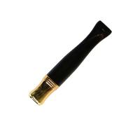 Cigarette Filters Black Cow Horn Pattern Cigarette Holder Reusable Clean Tar Tobacco Filter with Multi-Filtering for Standard Size Cigarettes Ø8mm,Slim Cigarettes Ø5mm
