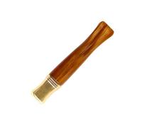Cigarette Filters Brown Cow Horn Pattern Reusable Clean Tar Tobacco Filter with Multi-Filtering for Standard Size Cigarettes Ø8mm,Slim Cigarettes Ø5mm