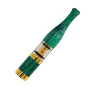 Cigarette Filters Emerald Green Pattern Cigarette Holder Reusable Clean Tar Tobacco Filter with Multi-Filtering for Standard Size Cigarettes Ø8mm,Slim Cigarettes Ø6mm and Ø5mm