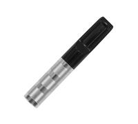 Cigarette Filters Silvery Cigarette Holder Reusable Clean Tar Tobacco Filter with Multi-Filtering for Standard Size Cigarettes Ø8mm,Slim Cigarettes Ø6mm and Ø5mm