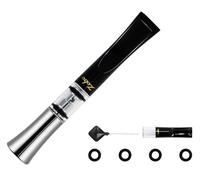 Cigarette Holder Reusable Cigarette Filters that Remove Tar Microporous Multi-Filtering Metal Cigarette Holder for Normal Size Cigarette Diameter 8 mm, Diameter 6 mm, Diameter 5 mm Silver