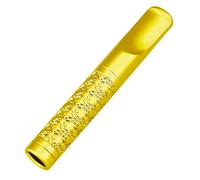 Cigarette Holder Reusable Clean Tar Tobacco Filter with Multi-Filtering for Standard Size Cigarettes Ø8mm,Slim Cigarettes Ø6mm and Ø5mm (Lucky grass - Golden)