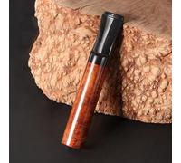 Cigarette Holder with 9mm Activated Carbon Filter, Wooden Design, Compatible with 7.8mm Thick Cigarettes, Includes 10 Free Filters