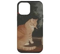 Cigarette Kitten Drinking Beer Cat Meme Gen Y2k Funny Case for iPhone 12 Pro Max