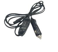 Cigarette Lighter DC Plug with Switch Auto Fridge Cable Cool Box Lead Replacement Power Cord for Car Cooler Box Mini Fridge