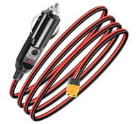 Cigarette Lighter to XT60 Cable: 12/24V 16AWG XT60 Female to Cigarette Lighter Socket Male for Car Truck RV to Solar Generator Powerstation - 1.5M/5FT