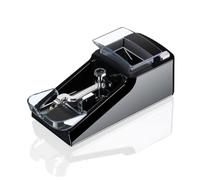 Cigarette machine, 8MM Fully Automatic Household High-Power Electric Tobacco Filling Machine, Gift for Men(Black)