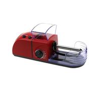Cigarette Making Machine, 8.0mm Automatic Cigarette Rolling Machine, Electric Small Household Manual Cigarette Filling Machine, for Men(Red)