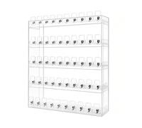 Cigarette Rack, Acrylic Cigarettes Organizer with Automatic Pusher, Transparent Tobacco Display Case for Retail, Supermarket Stores