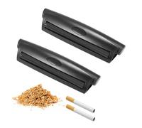 Cigarette Rolling Machine, 2Pack Tobacco Roller 110MM Metal Cigarette Roller for Regular Rolling Papers Easy to Use, Mini Cigar Maker for Making Tobacco Cigarettes