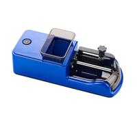 Cigarette Rolling Machine， Fully Automatic Electric Portable Cigarette Filling Machine, Suitable for Pipe Size 8.0/6.5/5.5Mm(Blue)