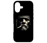 Cigarette Smoking Grizzled Face Urban Grit Case for iPhone 17