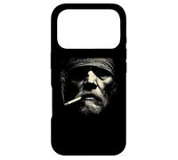 Cigarette Smoking Grizzled Face Urban Grit Case for iPhone 17 Pro