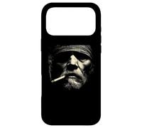 Cigarette Smoking Grizzled Face Urban Grit Case for iPhone 17 Pro Max