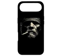 Cigarette Smoking Grizzled Face Urban Grit Case for iPhone Air