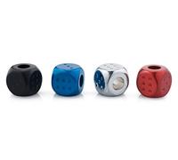 Cigarette Snuffers Instant Cigarette Extinguishers Stainless Steel Dice Set of 4