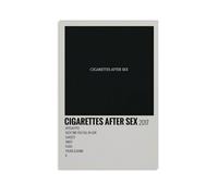 Cigarettes After Sex (album) Posters for Bedroom Aesthetic Poster Decorative Painting Canvas Wall Art Living Room Posters Bedroom Painting Wall Art DecorUnframe-style16x24inch(40x60cm)