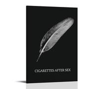 Cigarettes after Sex Anti Splash Art Posters Living Room And Bedroom Hanging Paintings Suitable for Multiple Scenarios No Need for Punching Easy to Install Suitable for Gifts And Personal UseFrame-sty