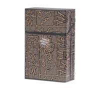Cigarettes Box Case - Vintage Elegant Holder Moisture Proof Squeeze Proof Large Capacity, Storage Box with Inner Buckle switches Carrying Case for Events Proms Carnivals Gatherings