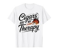 Cigars are My Therapy Shirt - Cigars T Shirts for Men, Dad T-Shirt