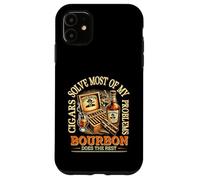 Cigars Solve Most Of My Problems Bourbon Does The Rest Drink Case for iPhone 11