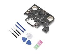 cigemay Replacement USB Charging Port Connector for Samsung Galaxy Tab A7 10.4inch SM-T500 T505, PCB Board Dock Flex Cable Repair Sets, with Screwdriver/Press Plate/Press Stick/Suction Cup