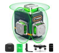 CIGMAN Green Laser Level, 3x360° Self Leveling, Pulse Mode for Construction